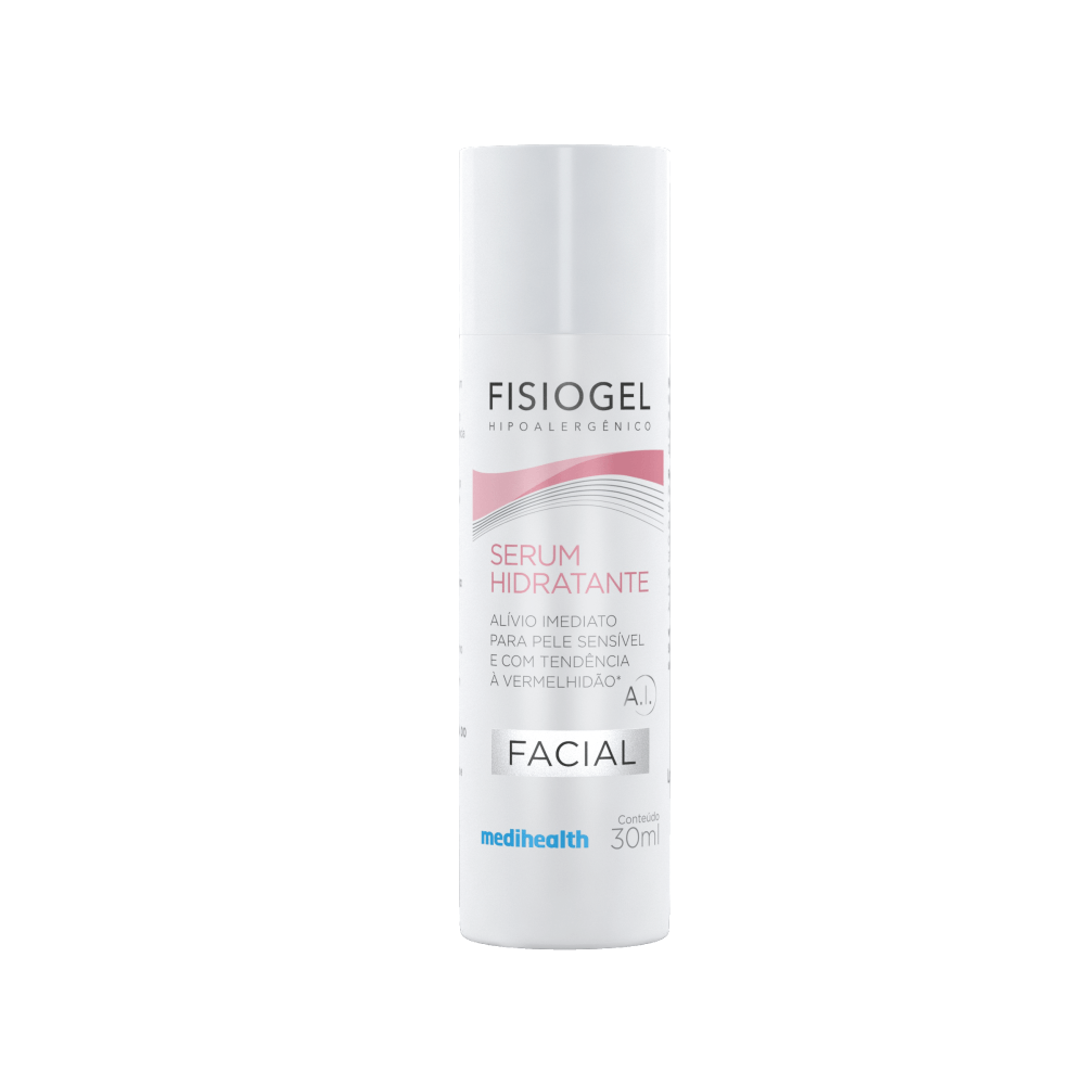 Creme Sérum Hidratante Facial A.I. Ação Calmante Não Oleoso 30ml Fisiogel